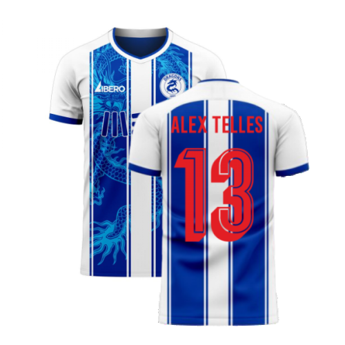 Porto 2024-2025 Home Concept Football Kit (Libero) (ALEX TELLES 13)