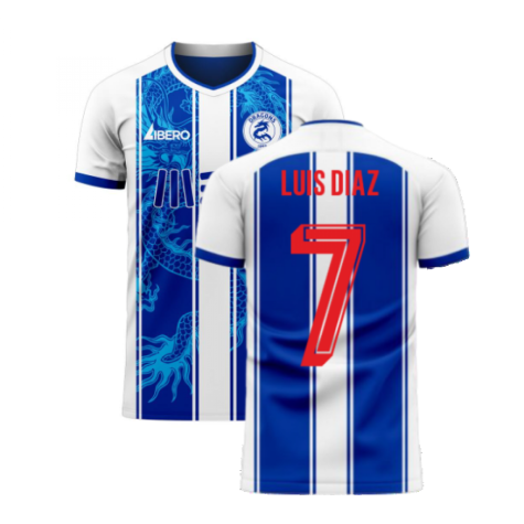 Porto 2024-2025 Home Concept Football Kit (Libero) (LUIS DIAZ 7)