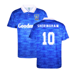 Portsmouth 1992 FA Cup Semi Final Shirt (Sheringham 10) Portsmouth 1992 FA Cup Semi Final Shirt (Sheringham 10)