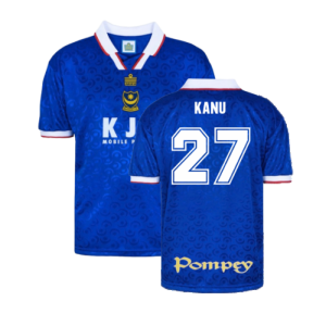 Portsmouth 1998 Admiral Retro Football Shirt (Kanu 27)