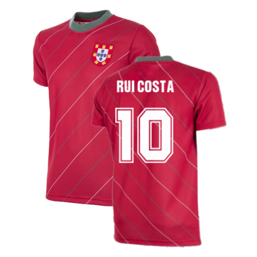 Portugal 1984 Retro Football Shirt (RUI COSTA 10)