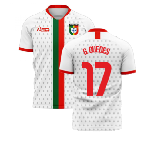 Portugal 2024-2025 Away Concept Football Kit (Libero) (G GUEDES 17)