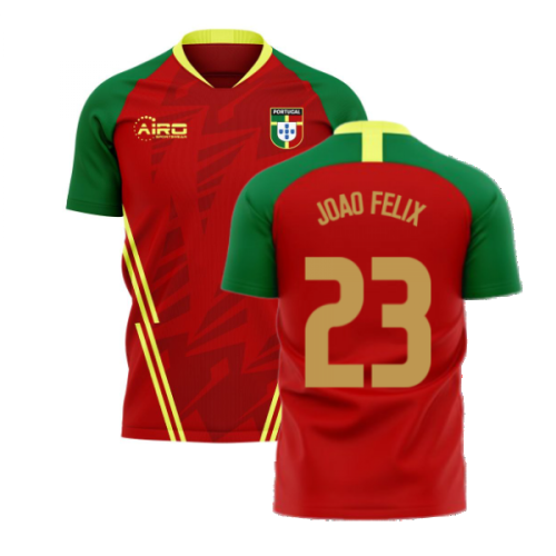 Portugal 2024-2025 Home Concept Football Kit (Airo) (Joao Felix 23)