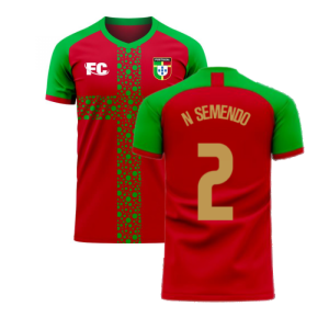 Portugal 2020-2021 Home Concept Football Kit (Fans Culture) (N.SEMENDO 2)