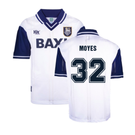 Preston North End 1996 Home Retro Football Shirt (Moyes 32)