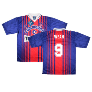 PSG 1993 Home Shirt (Weah 9) PSG 1993 Home Shirt (Weah 9)