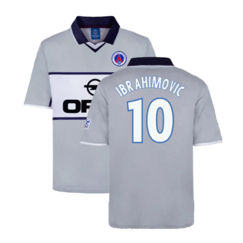 PSG 2000 Paris Saint Germain Away Shirt (IBRAHIMOVIC 10)