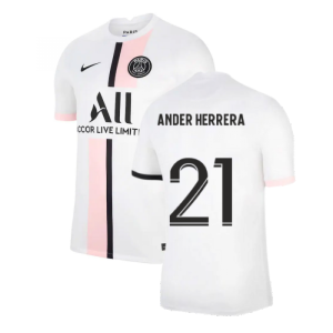 PSG 2021-2022 Away Shirt (ANDER HERRERA 21)