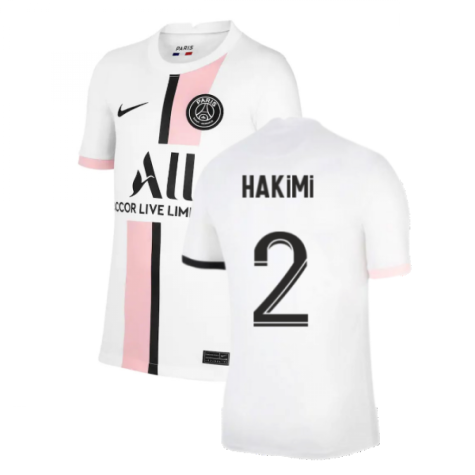 PSG 2021-2022 Away Shirt (Kids) (HAKIMI 2)