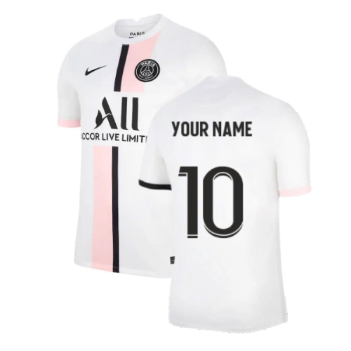 PSG 2021-2022 Away Shirt (Your Name)