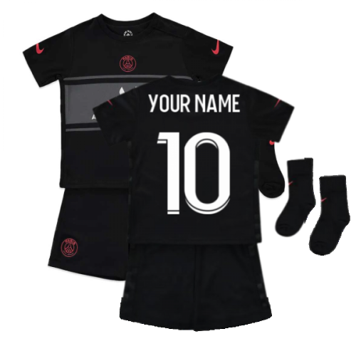 PSG 2021-2022 Infants 3rd Kit (Your Name)