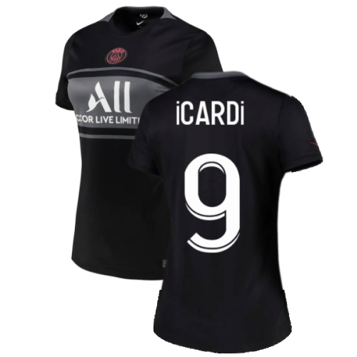 PSG 2021-2022 Womens 3rd Shirt (ICARDI 9)