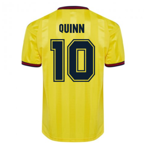 Score Draw Arsenal 1985 Centenary Away Shirt (Quinn 10)