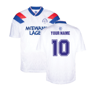 Rangers 1990 Away Retro Football Shirt