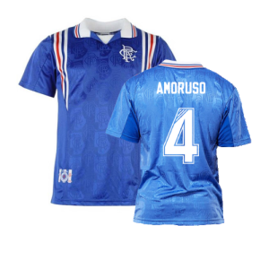 Rangers 1996 Home Retro Shirt (AMORUSO 4)