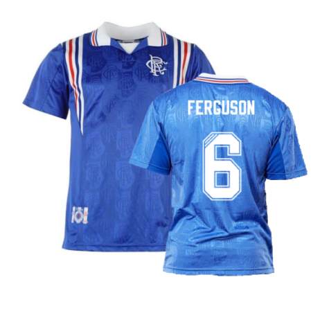 Rangers 1996 Home Retro Shirt (FERGUSON 6)