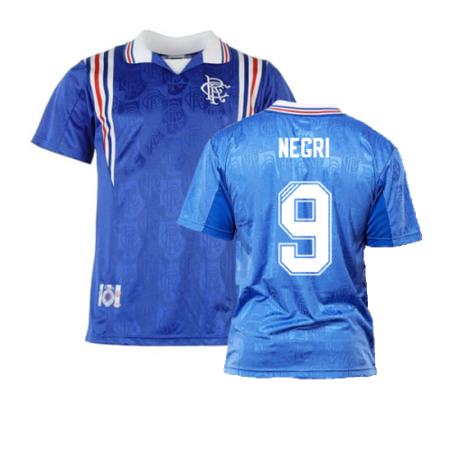 Rangers 1996 Home Retro Shirt (NEGRI 9)