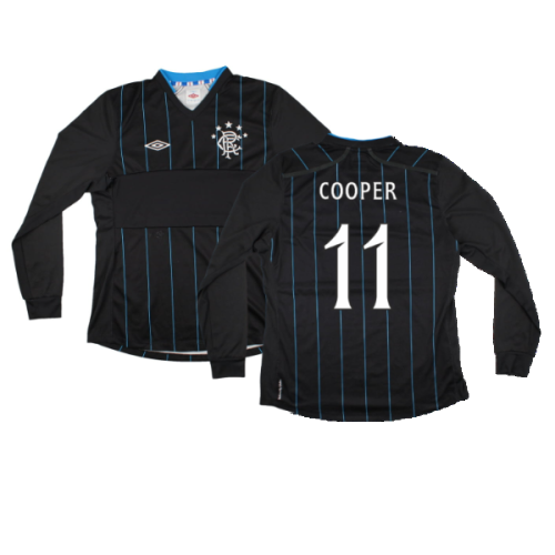Rangers 2012-13 Long Sleeve Third Shirt (L) (Fair) (COOPER 11)