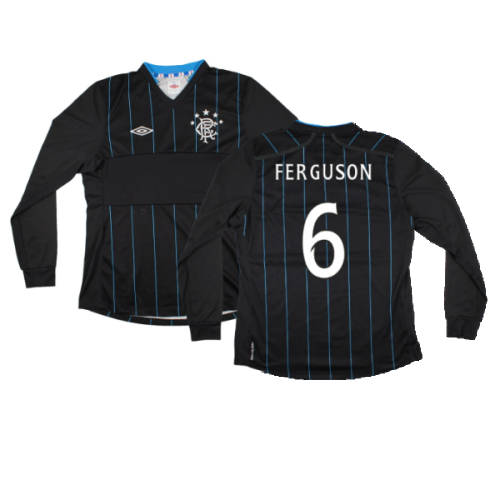 Rangers 2012-13 Long Sleeve Third Shirt (L) (Fair) (FERGUSON 6)