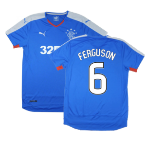 Rangers 2015-16 Home Shirt ((Excellent) S) (FERGUSON 6)