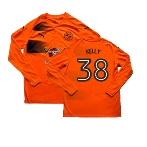 Reading 2017-18 Long Sleeve Away Shirt ((Very Good) L) (Kelly 38)