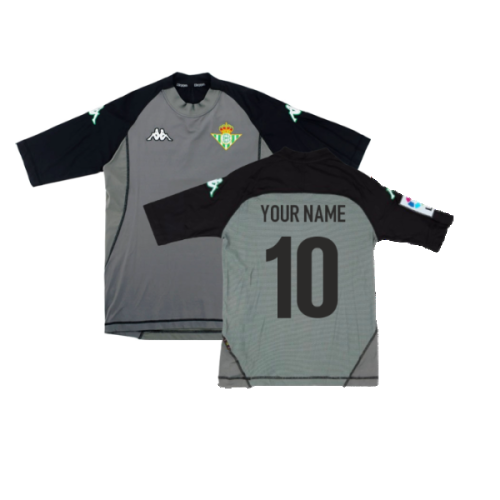 Real Betis 2004-05 3rd Shirt ((Excellent) XL) (Your Name)
