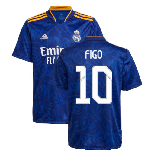 Real Madrid 2021-2022 Away Shirt (Kids) (FIGO 10)