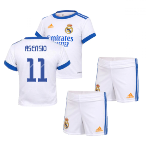 Real Madrid 2021-2022 Home Baby Kit (ASENSIO 11)