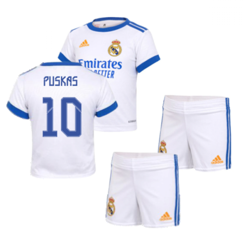 Real Madrid 2021-2022 Home Baby Kit (PUSKAS 10)