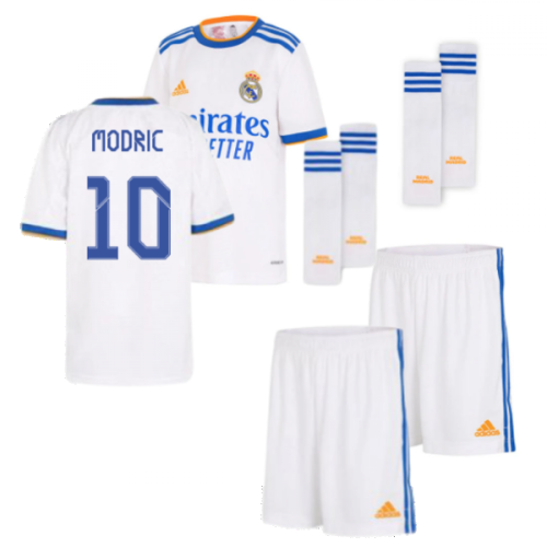 Real Madrid 2021-2022 Home Mini Kit (MODRIC 10)