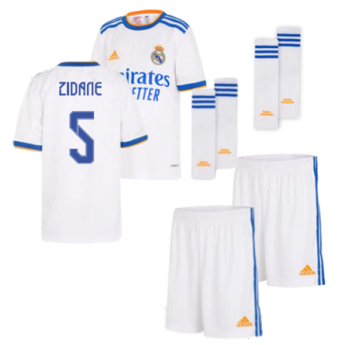 Real Madrid 2021-2022 Home Mini Kit (ZIDANE 5)