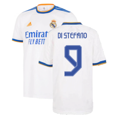 Real Madrid 2021-2022 Home Shirt (Kids) (DI STEFANO 9)