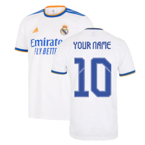 Real Madrid 2021-2022 Home Shirt (Your Name)