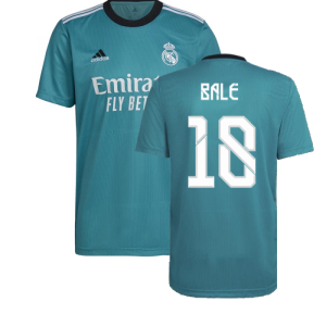 Real Madrid 2021-2022 Third Shirt (BALE 18) Real Madrid 2021-2022 Third Shirt (BALE 18)