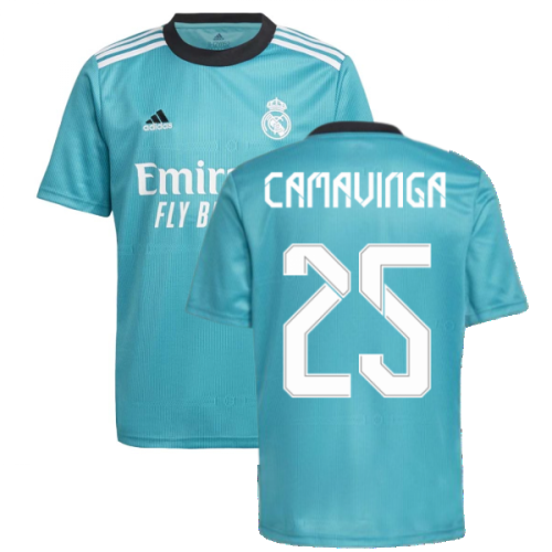 Real Madrid 2021-2022 Third Shirt (Kids) (CAMAVINGA 25)