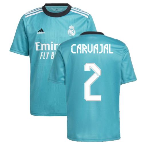 Real Madrid 2021-2022 Third Shirt (Kids) (CARVAJAL 2)