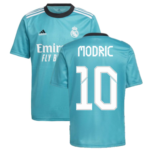 Real Madrid 2021-2022 Third Shirt (Kids) (MODRIC 10)