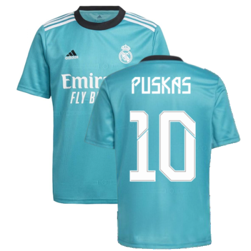 Real Madrid 2021-2022 Third Shirt (Kids) (PUSKAS 10)