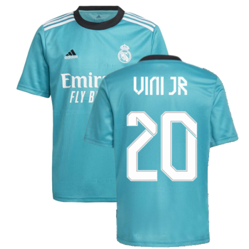 Real Madrid 2021-2022 Third Shirt (Kids) (VINI JR 20)