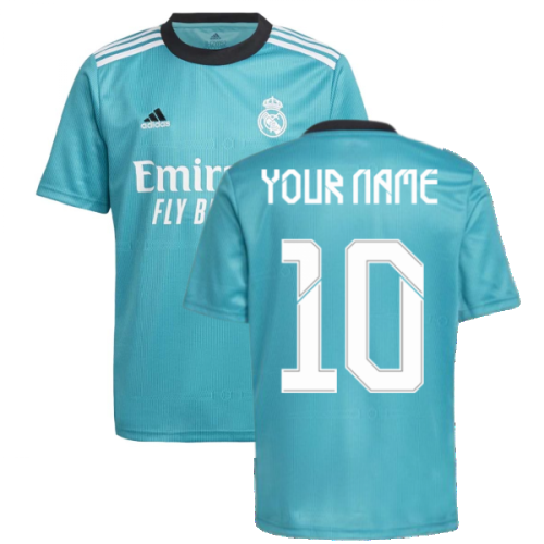 Real Madrid 2021-2022 Third Shirt (Kids) (Your Name)