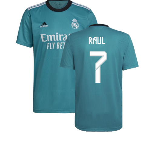 Real Madrid 2021-2022 Third Shirt (RAUL 7)