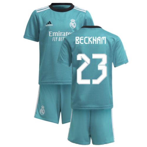 Real Madrid 2021-2022 Thrid Mini Kit (BECKHAM 23)