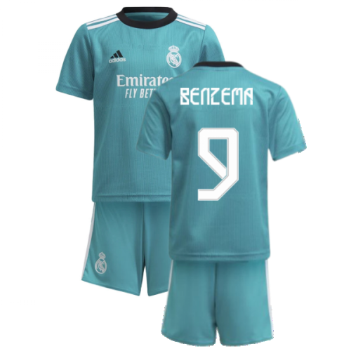 Real Madrid 2021-2022 Thrid Mini Kit (BENZEMA 9)