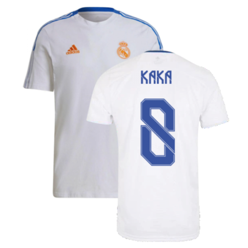 Real Madrid 2021-2022 Training Tee (White) (KAKA 8)