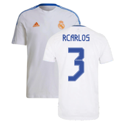 Real Madrid 2021-2022 Training Tee (White) (R CARLOS 3)