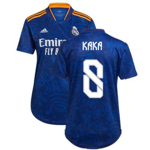 Real Madrid 2021-2022 Womens Away Shirt (KAKA 8)