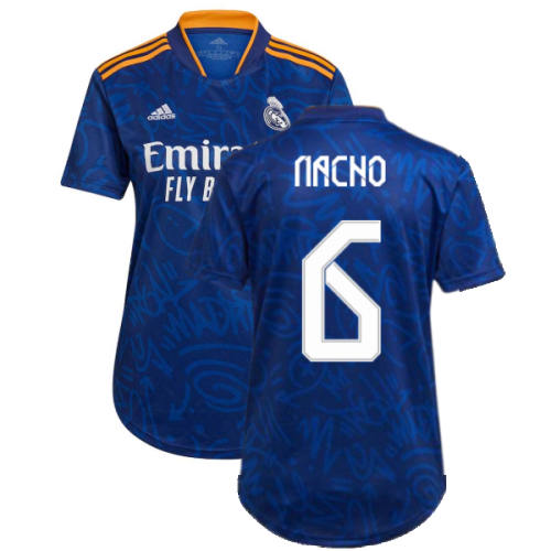 Real Madrid 2021-2022 Womens Away Shirt (NACHO 6)