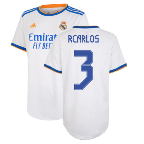 Real Madrid 2021-2022 Womens Home Shirt (R CARLOS 3)