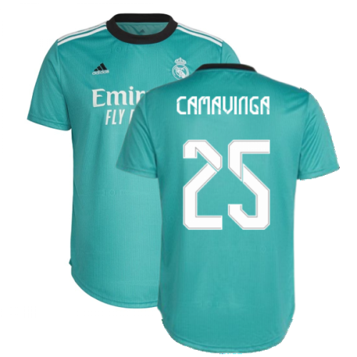 Real Madrid 2021-2022 Womens Third Shirt (CAMAVINGA 25)