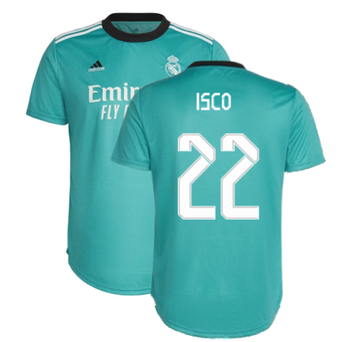 Real Madrid 2021-2022 Womens Third Shirt (ISCO 22)